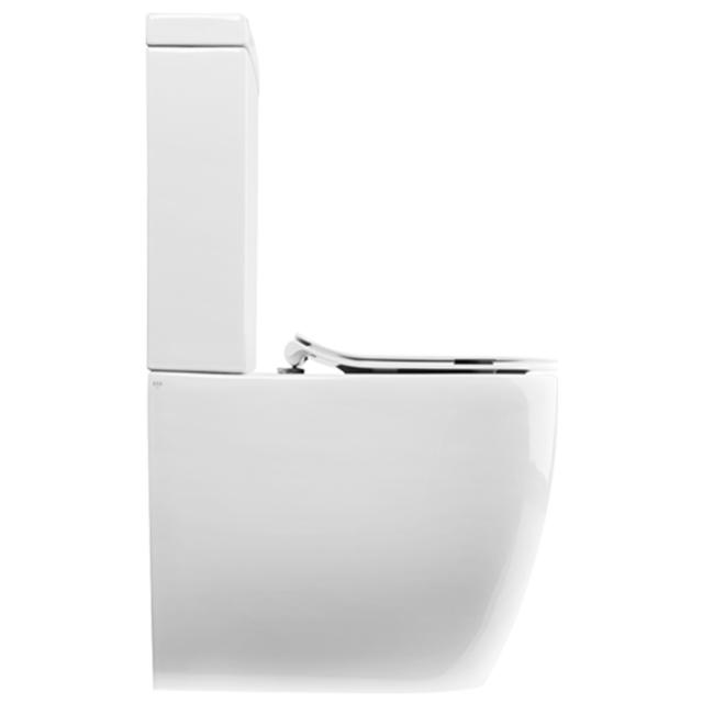 Glomp rimless gulvstående toilet, Hvid