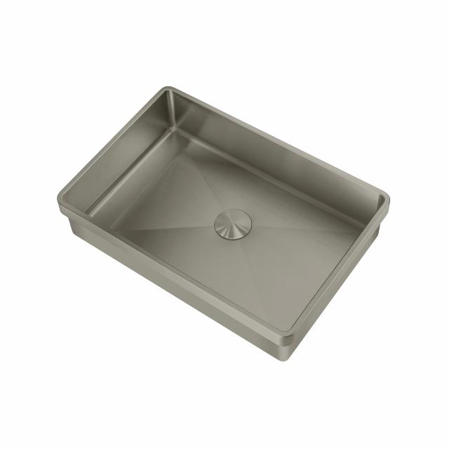 High håndvask m/bundventil, PVD Gunmetal