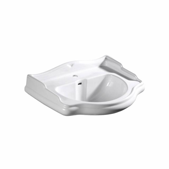 Retro 55 porcelænsvask, Hvid