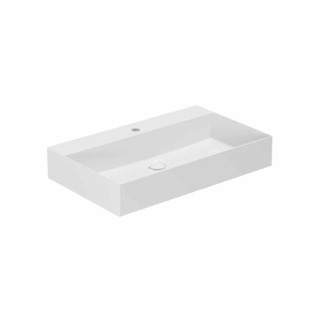 Elegance SQ 61 håndvask m/hanehul, Hvid