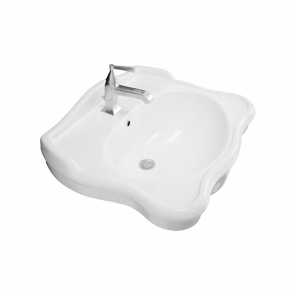 Contea Retro 64 håndvask, Hvid