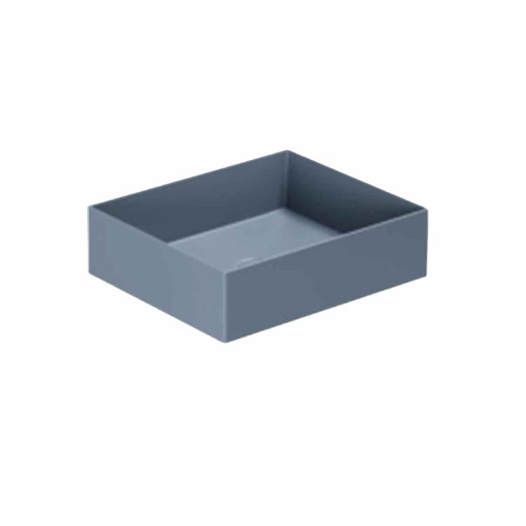 Elegance SQ 45 håndvask u/hanehul, Royal Blue