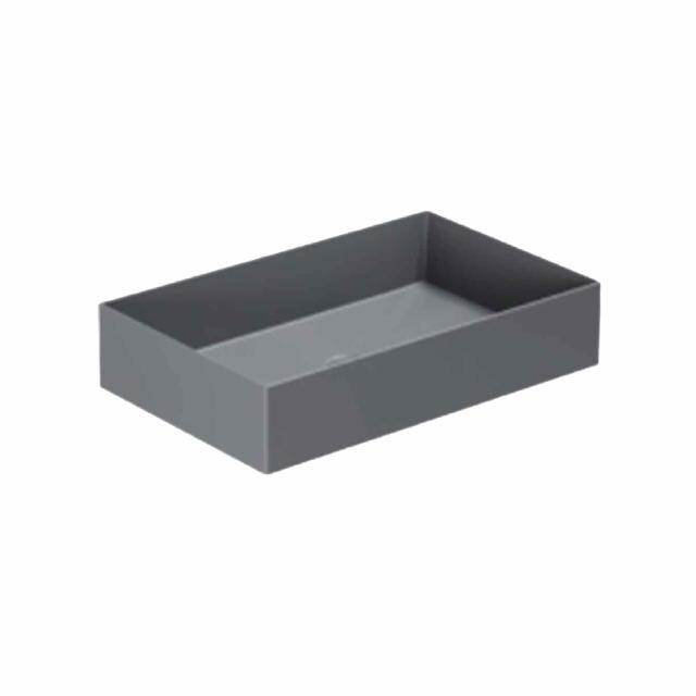 Elegance SQ 60 håndvask u/hanehul, Antracit