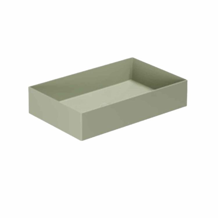 Elegance SQ 60 håndvask u/hanehul, Nature Green