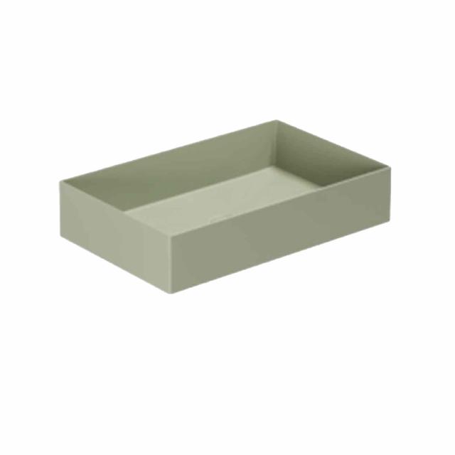 Elegance SQ 60 håndvask u/hanehul, Nature Green