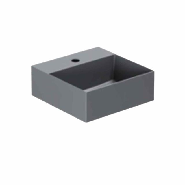 Elegance SQ 35 håndvask m/hanehul, Antracit