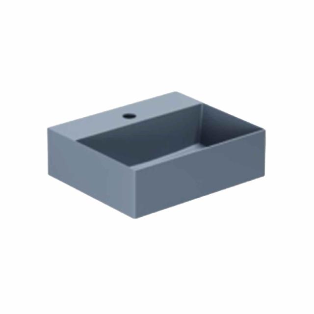 Elegance SQ 42 håndvask m/hanehul, Royal Blue