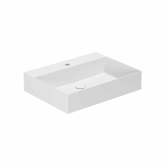 Elegance SQ 61 håndvask m/hanehul, Mathvid