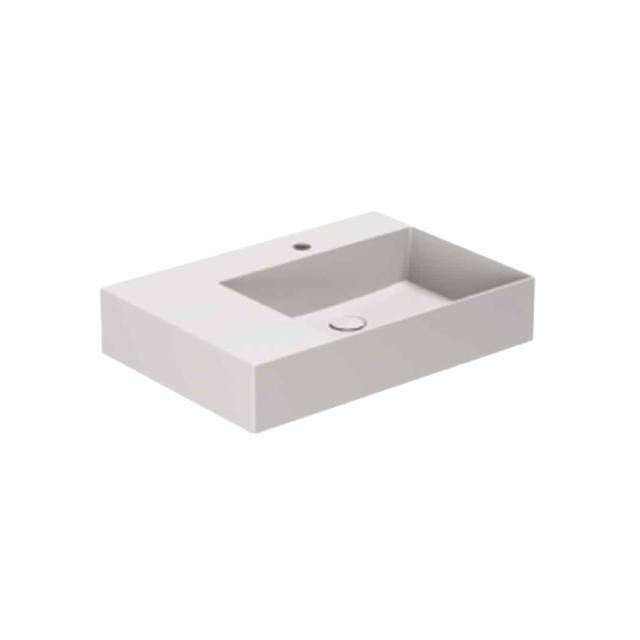 Elegance SQ 65 L håndvask m/hanehul, Ash