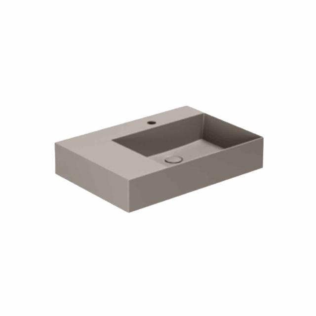 Elegance SQ 65 L håndvask m/hanehul, Taupe