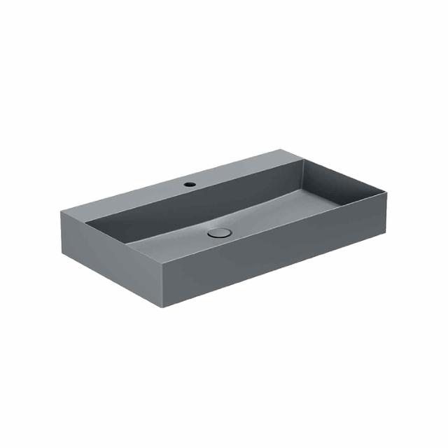 Elegance SQ 81 håndvask m/hanehul, Antracit