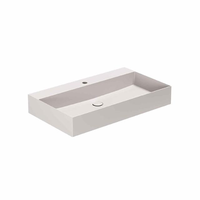 Elegance SQ 81 håndvask m/hanehul, Ash