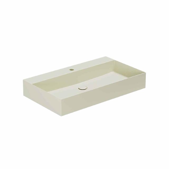 Elegance SQ 81 håndvask m/hanehul, Perlé