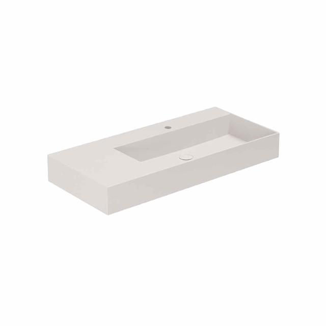 Elegance SQ 102 L håndvask m/hanehul, Ash