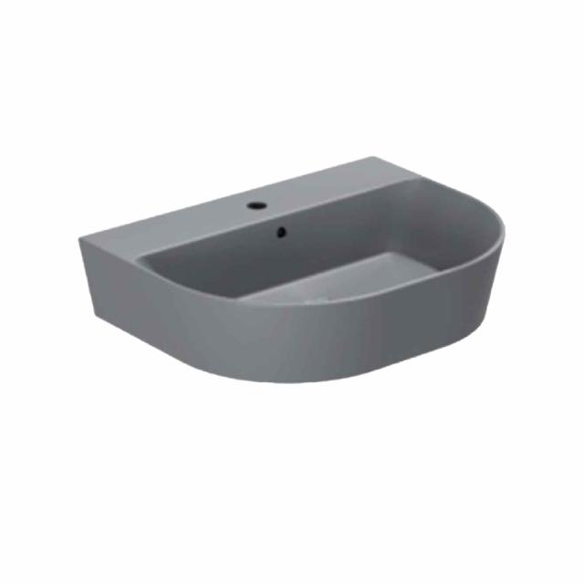 Forma 65 håndvask m/hanehul, Antracit