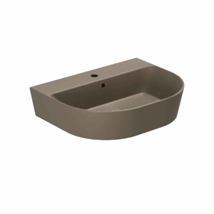 Forma 65 håndvask m/hanehul, Cocoa