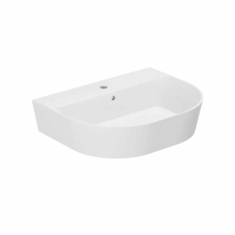 Forma 65 håndvask m/hanehul, Mathvid