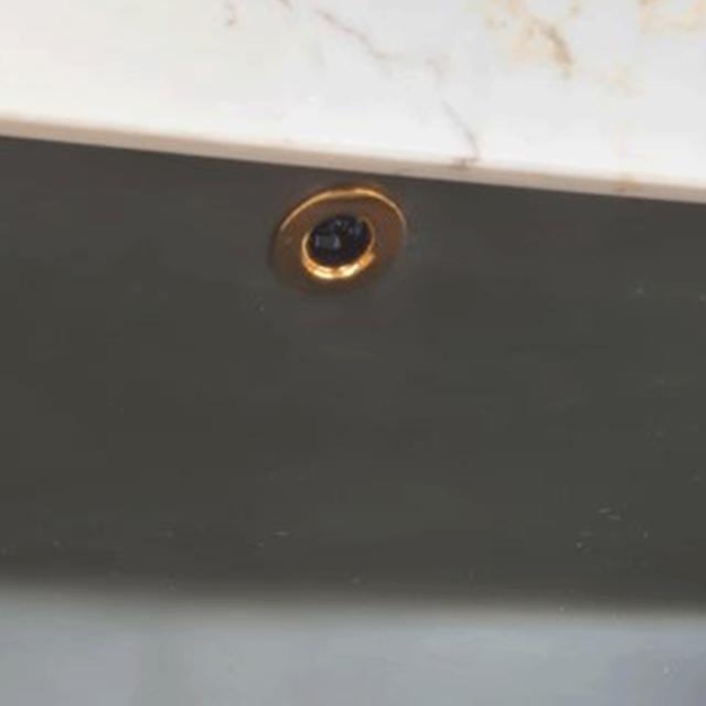 Overløbsring t/håndvask Ø22 mm, Messing