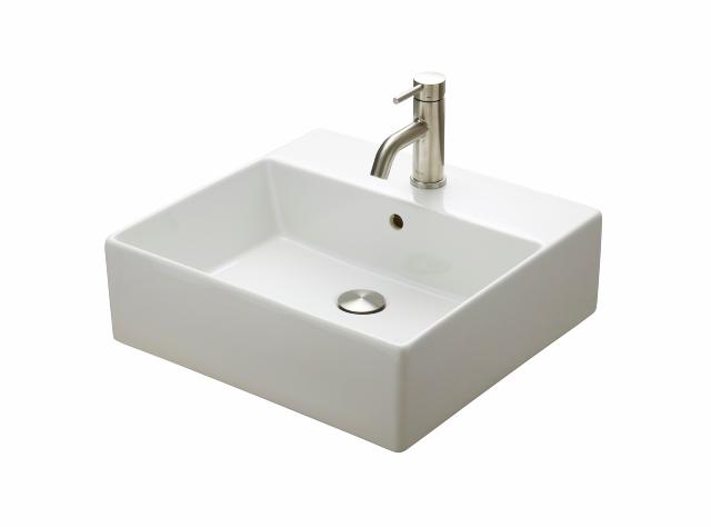 Boxo 1010 Slim porcelænshåndvask, Hvid