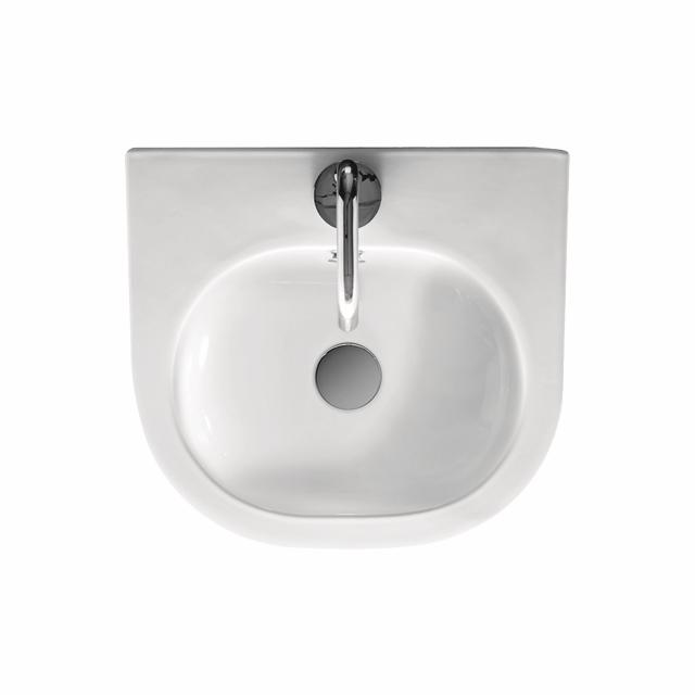 Flo 40 porcelænshåndvask, Hvid