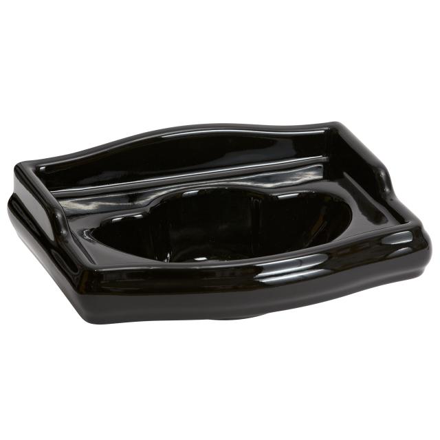 Retro 41 porcelænshåndvask, Blank sort
