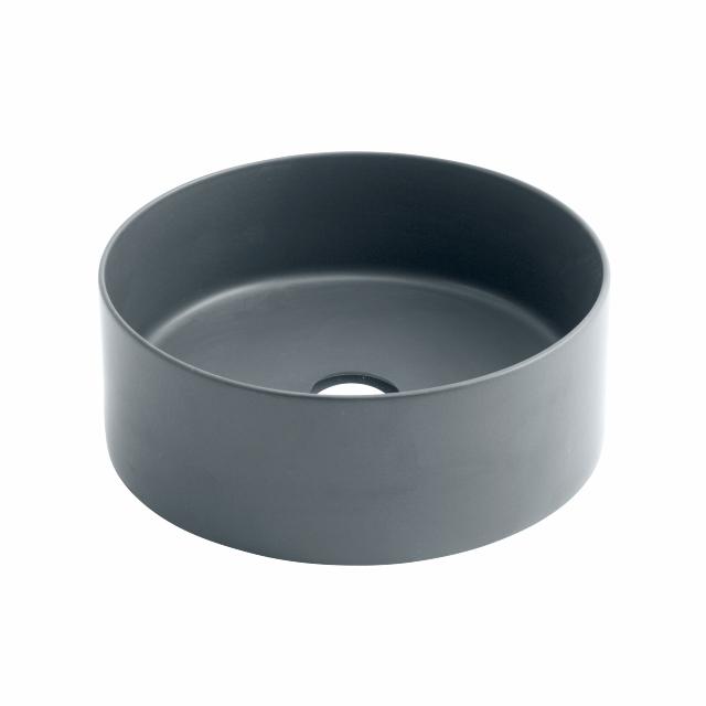 Mate slim Ø40 porcelænshåndvask, Matgrå