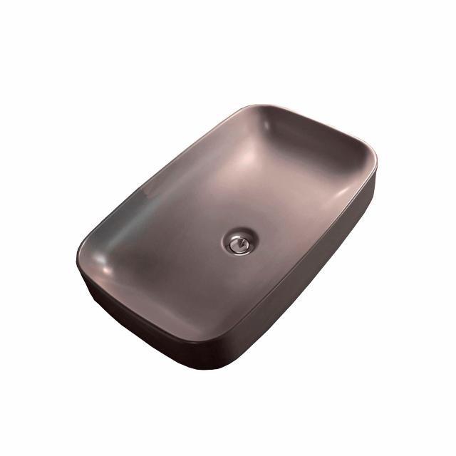 TriBeCa 6038N Porcelænshåndvask, Mat rustbrun 