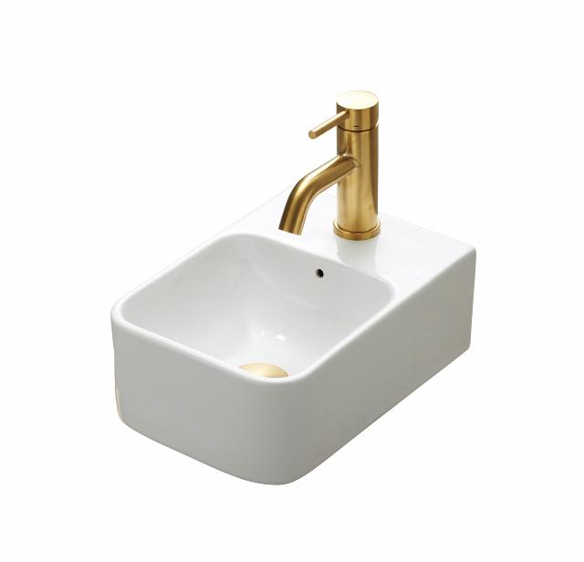 Lavabo 1025 porcelænshåndvask, Hvid