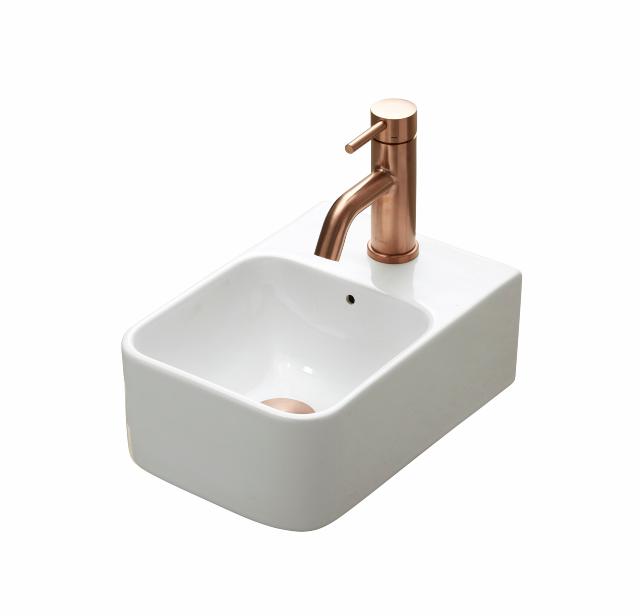 Lavabo 1025 porcelænshåndvask, Hvid