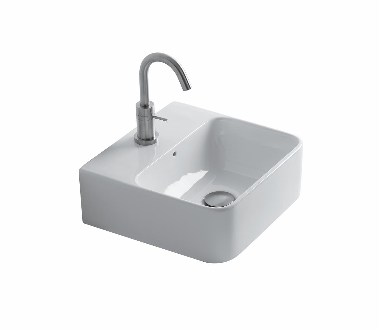 Lavabo 1020 porcelænshåndvask, Hvid