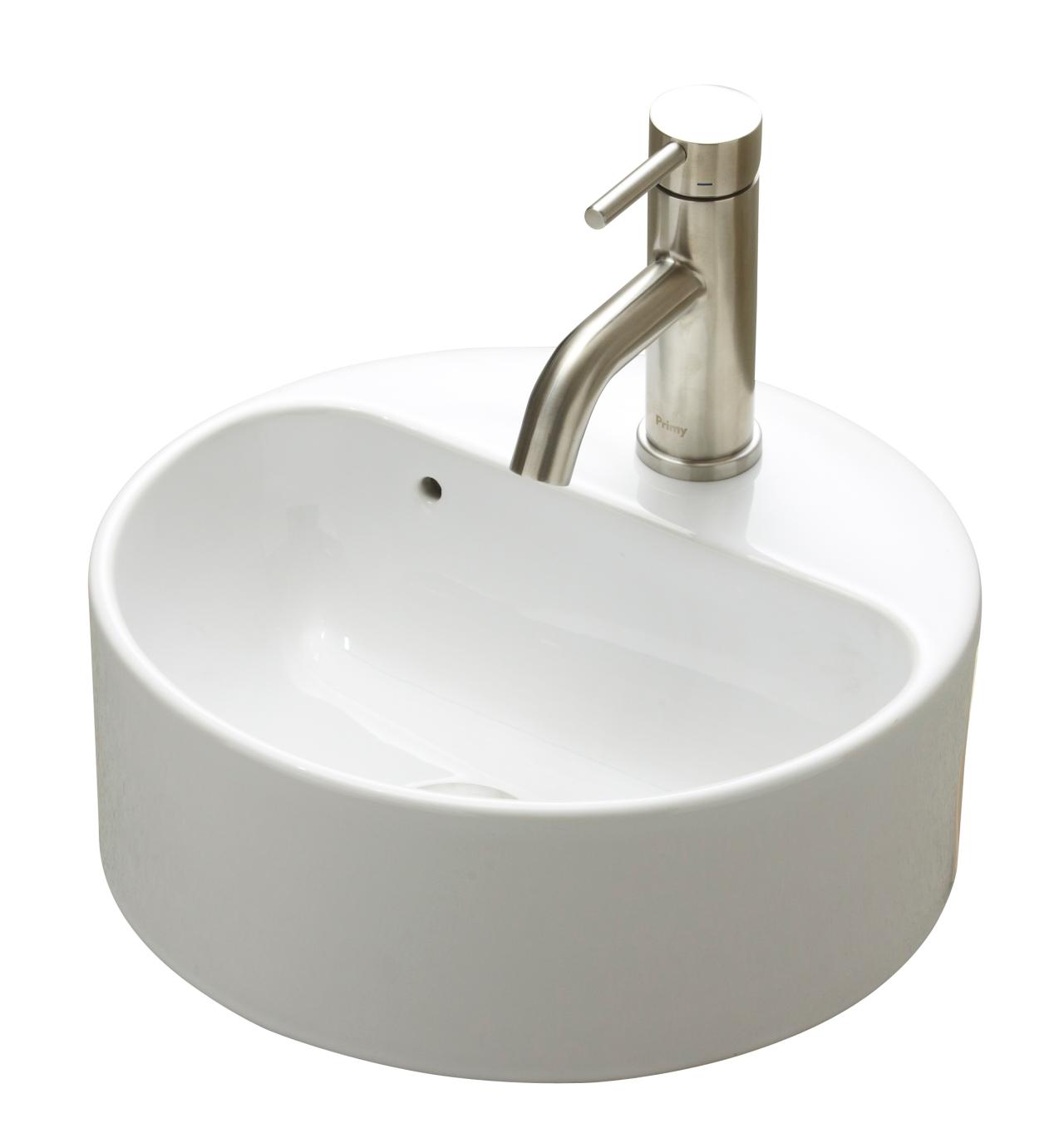 Axa Rondo 1035 Normal porcelænshåndvask, Hvid