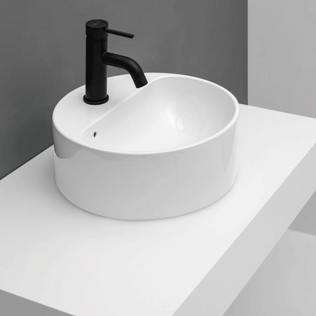 Axa Rondo 1035 Normal porcelænshåndvask, Hvid