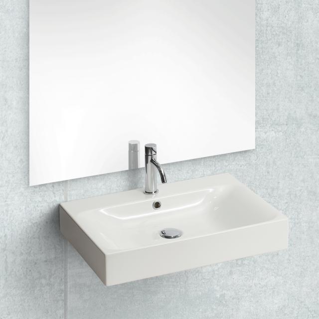 Cento 60 porcelænshåndvask, Hvid