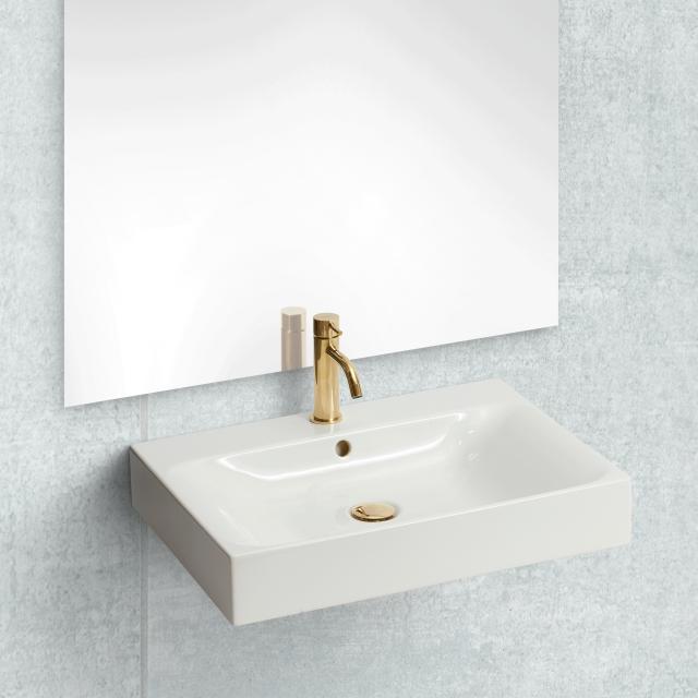 Cento 60 porcelænshåndvask, Hvid