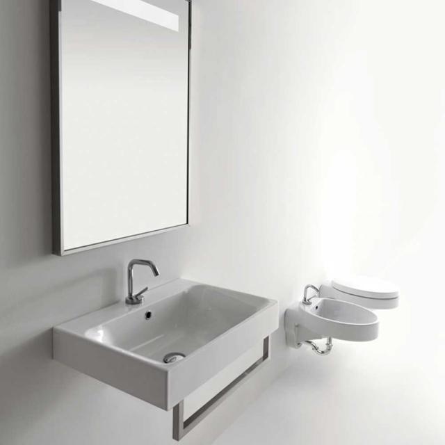 Cento 60 porcelænshåndvask, Hvid