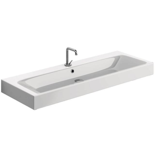Cento 120 porcelænshåndvask, Hvid