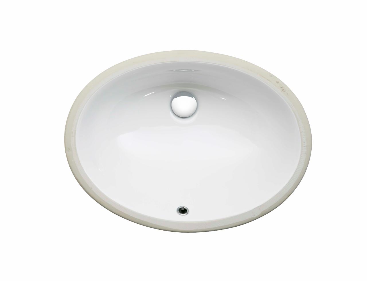 Tea 207 porcelænshåndvask, Hvid