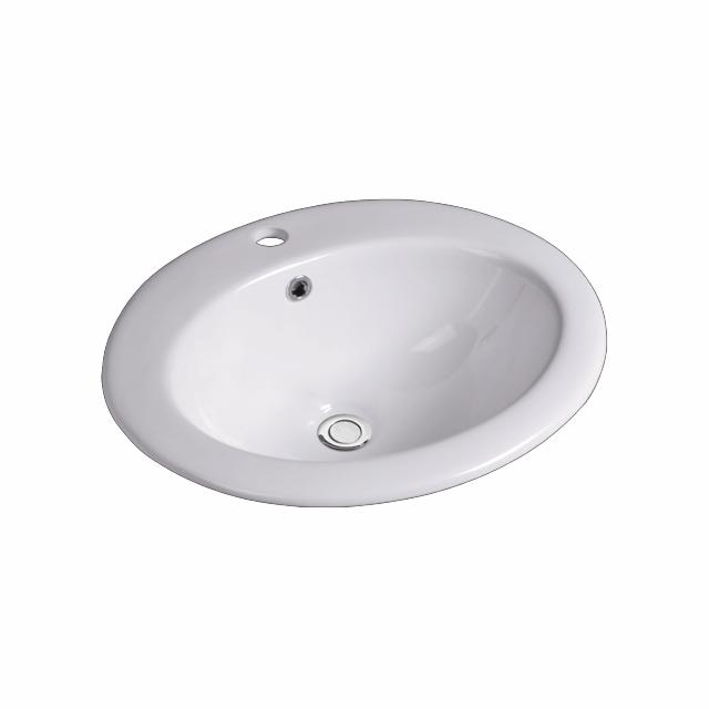 Gino 51 porcelænshåndvask, Hvid