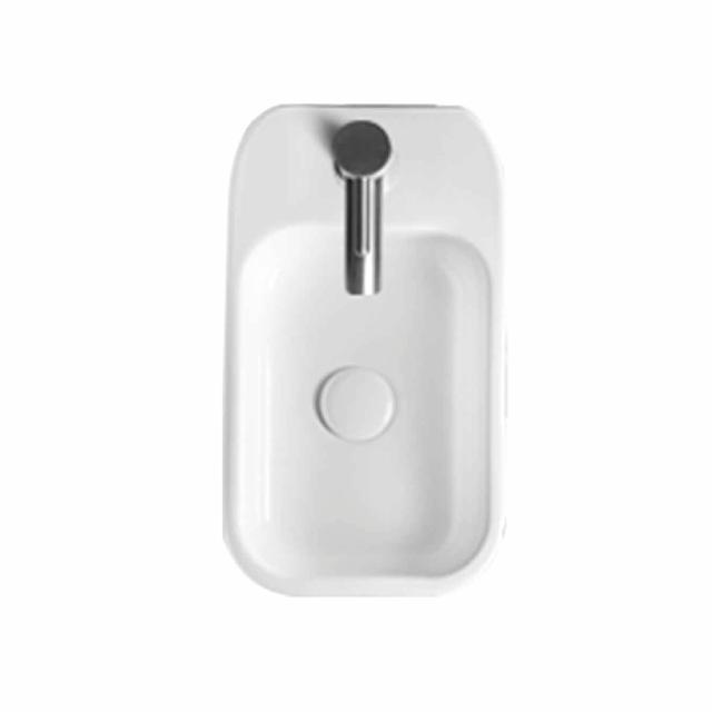 Cosa 25 håndvask m/hanehul, Hvid