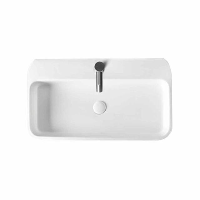 Cosa 80 håndvask m/hanehul, Hvid