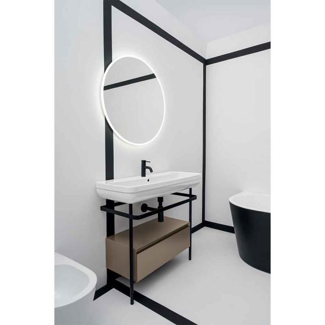 Legacy 100 håndvask m/hanehul, Hvid