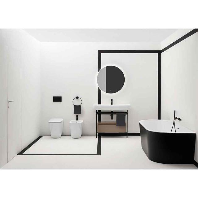 Legacy 100 håndvask m/hanehul, Hvid