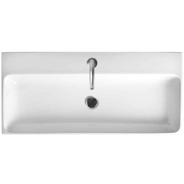 Lavabo 100 håndvask m/hanehul, Hvid