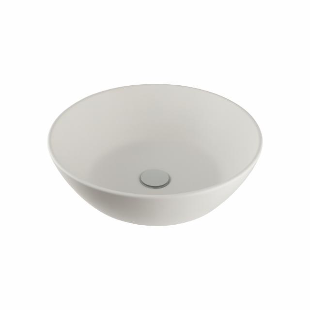 Solid Surface Ø45 håndvask, Hvid