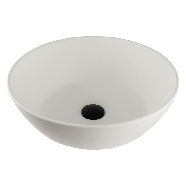 Solid Surface Ø45 håndvask, Hvid