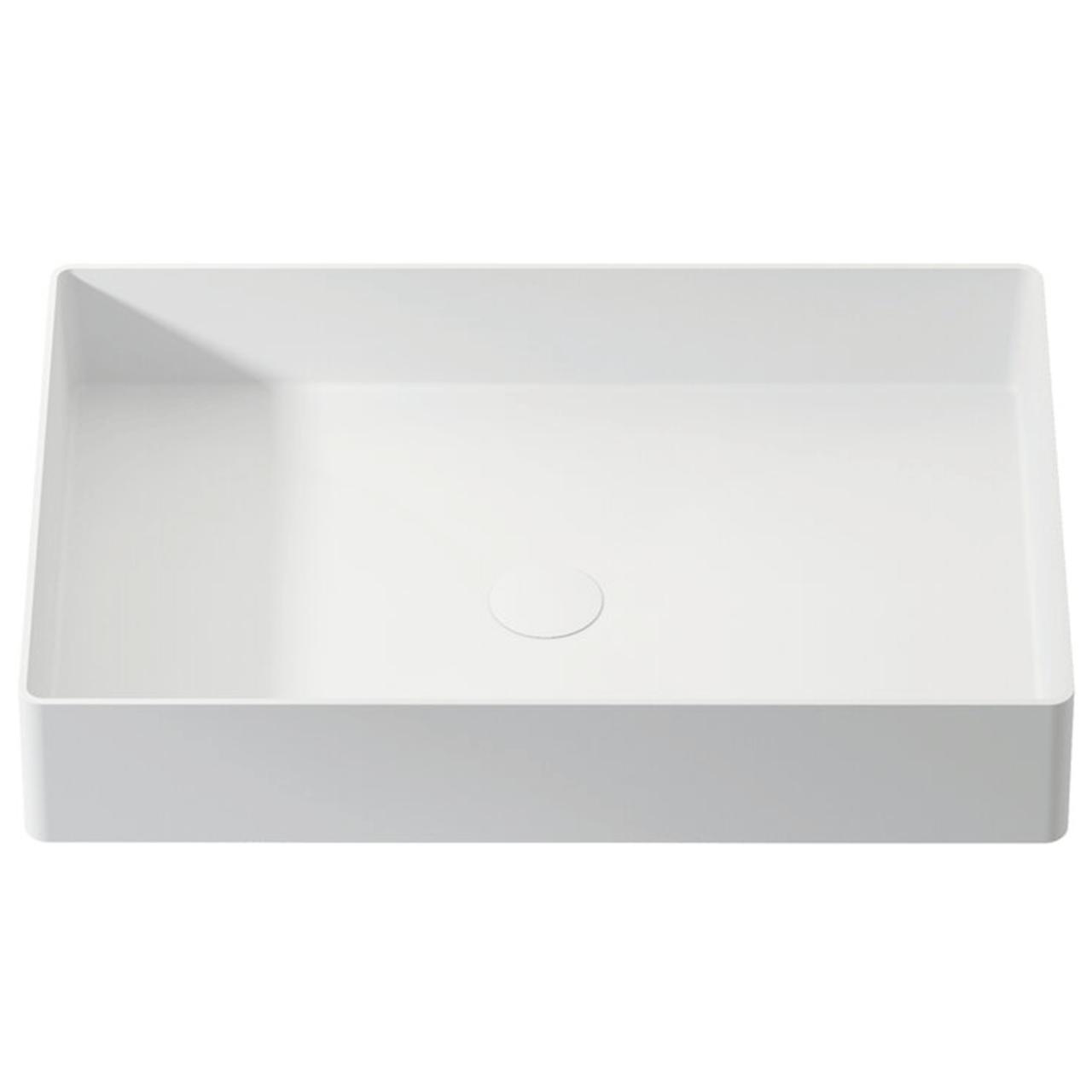 Roma Solid Surface håndvask, Hvid