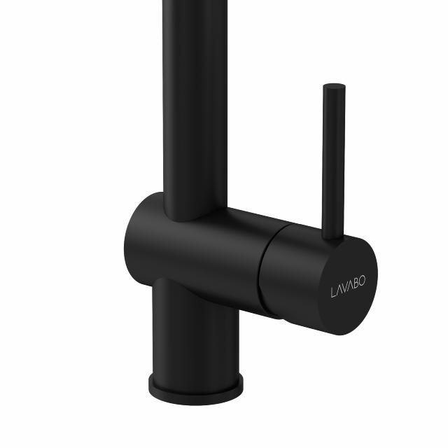 Kubus 185 RS køkkenarmatur, PVD Mat sort