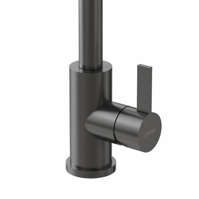 Kubus 140 RS Square køkkenarmatur, PVD Gunmetal