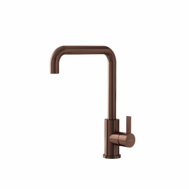Kubus 140 RS Square køkkenarmatur, PVD kobber