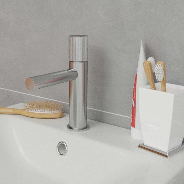 Mira 020 håndvaskarmatur, Krom